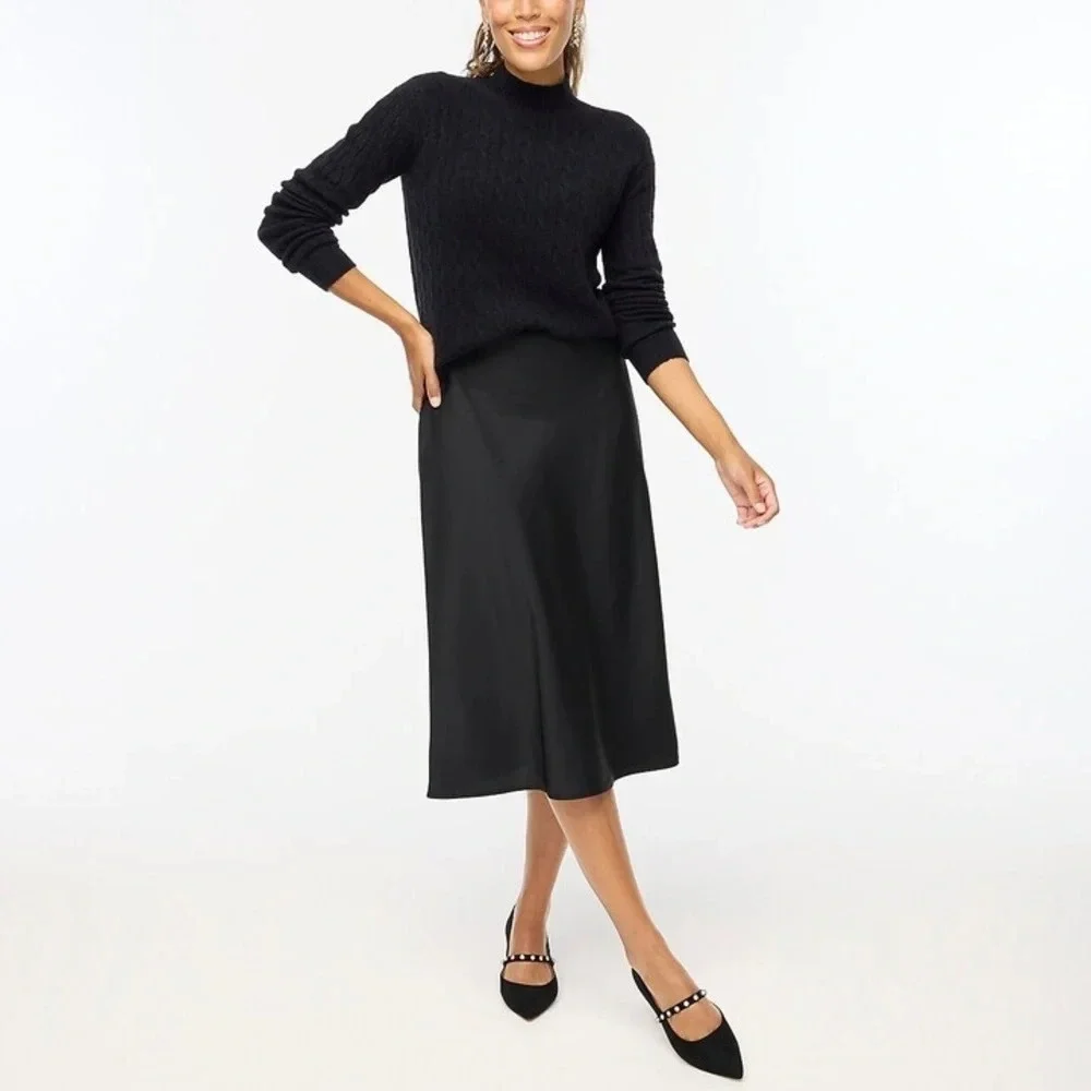 NWT J.Crew (Spring 2020) Gwyneth slip skirt Women’s Size M